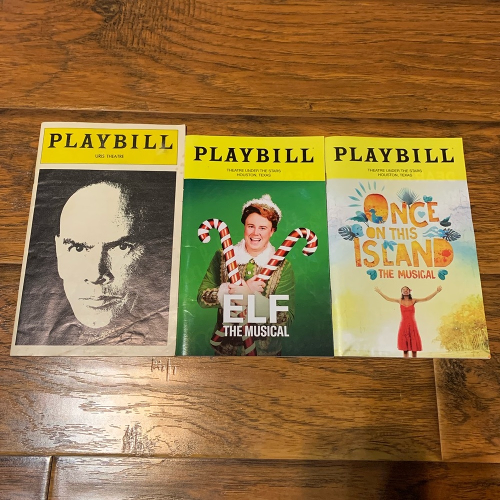 Three Playbill bundle